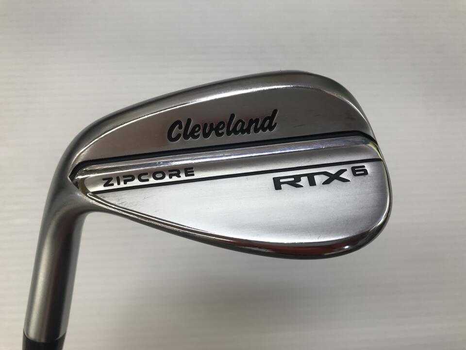 【中古】クリーブランド RTX 6 ZIPCORE ツアーサテン ウェッジ 52° 35.25インチ ダイナミックゴールド HT Cランク 左利き用 Cleveland ゴルフクラブ ゴルフドゥ ゴルフ用品 GOLF DO 中古ゴルフクラブ