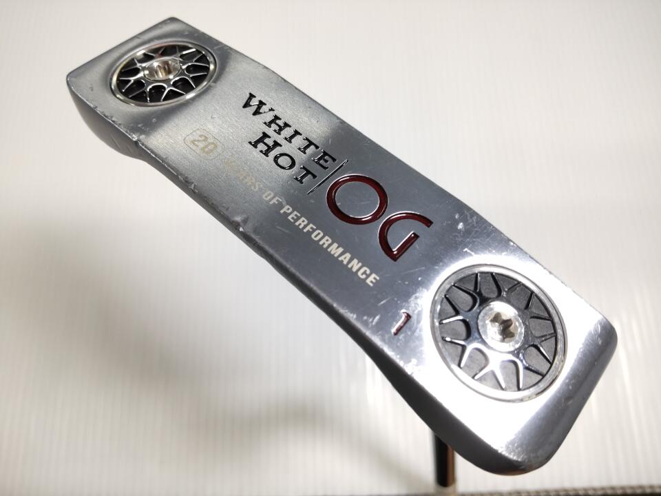 【中古】【レディースモデル】オデッセイ ホワイト ホット OG #1 パター 32.0インチ オリジナルスチール Cランク 右利き用 ODYSSEY ゴルフクラ...
