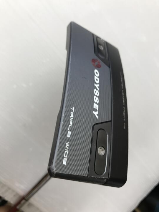 【中古】オデッセイ TRI-HOT 5K TRIPLE WIDE パター 34.0インチ ヘッドカバーあり STROKE LAB Dランク 右利き用 ODYSSEY ゴルフクラブ ゴルフドゥ ゴルフ用品 GOLF DO 中古ゴルフクラブ