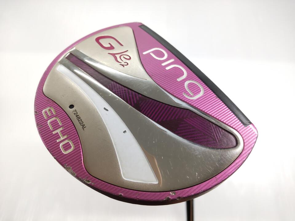 【中古】【レディースモデル】ピン G Le 2 ECHO パター 30.5インチ オリジナルスチール Dランク 右利き用 PING ゴルフクラブ ゴルフドゥ ゴ...