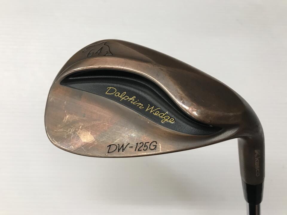 【中古】キャスコ Dolphin Wedge DW-125G カッパー ウェッジ 64° S200フレックス 35.0インチ ダイナミックゴールド リシャフト品 Cランク 右利き用 Kasco ゴルフクラブ ゴルフドゥ ゴルフ用品 GOLF DO 中