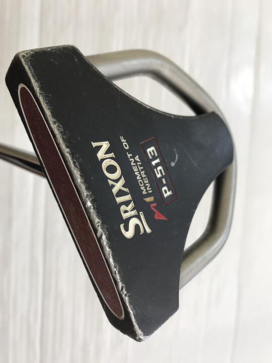 【中古】ダンロップ スリクソン P513C パター 34.5インチ オリジナルスチール Dランク 右利き用 DUNLOP ゴルフクラブ ゴルフドゥ ゴルフ用品 GOLF DO 中古ゴルフクラブ