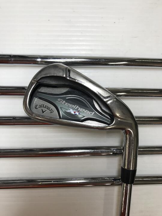 【中古】キャロウェイ Steelhead XR アイアンセット 23° Sフレックス 38.25インチ NSプロ950GH Cランク 右利き用 Callaway ゴルフクラ..