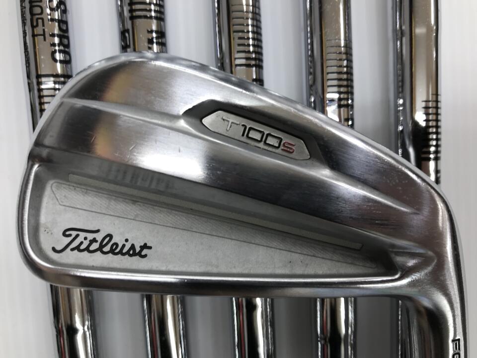 【中古】タイトリスト T100・S 2021 アイアンセット Sフレックス 38.0インチ NSプロ105T Cランク 右利き用 Titleist ゴルフクラブ ゴルフドゥ ゴルフ用品 GOLF DO 中古ゴルフクラブ