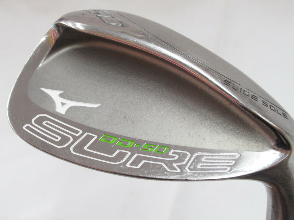 【中古】ミズノ SURE DD ウェッジ 50° WEDGEフレックス 35.25インチ EXSAR リシャフト品 Cランク 右利き用 MIZUNO ゴルフクラブ ゴルフドゥ ゴルフ用品 GOLF DO 中古ゴルフクラブ