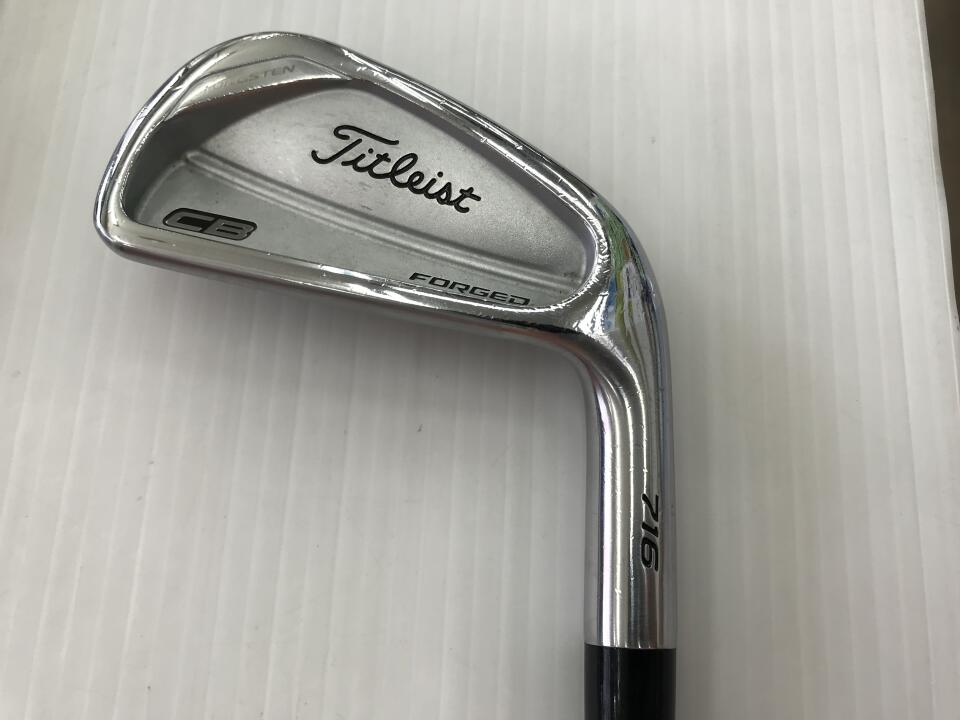 【中古】タイトリスト CB 716 アイアンセット 26° S200フレックス 38.0インチ ダイナミックゴールド AMT Cランク 右利き用 Titleist ゴルフクラブ ゴルフドゥ ゴルフ用品 GOLF DO 中古ゴルフクラブ