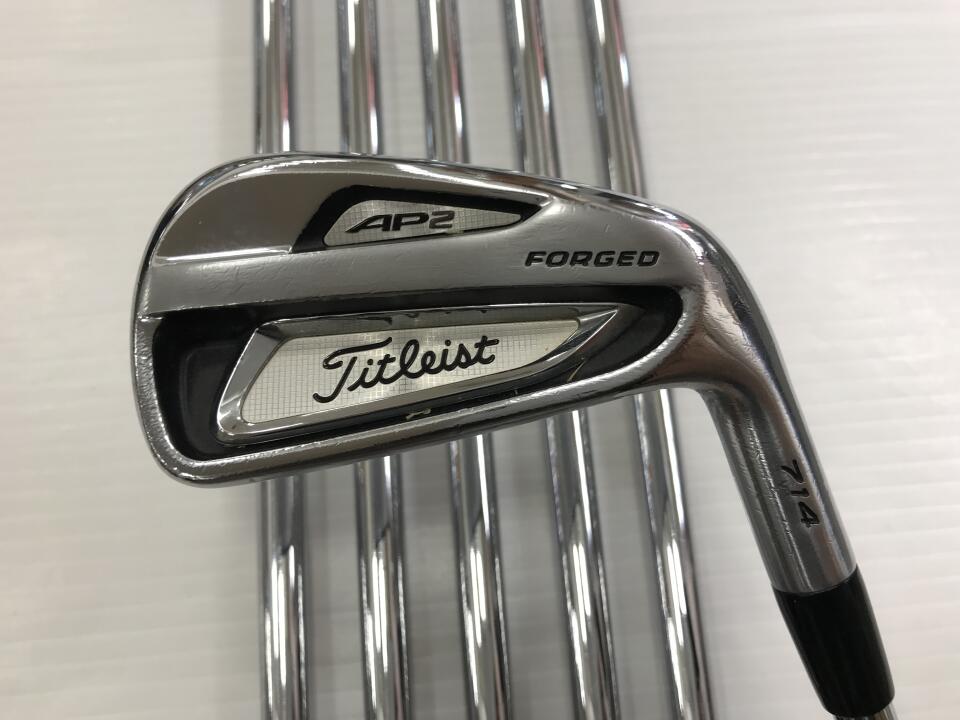 【中古】タイトリスト AP 2 714 アイアンセット Sフレックス 38.0インチ NSプロ MODUS 3 TOUR 120 Cランク 右利き用 Titleist ゴルフクラブ ゴルフドゥ ゴルフ用品 GOLF DO 中古ゴルフクラブ