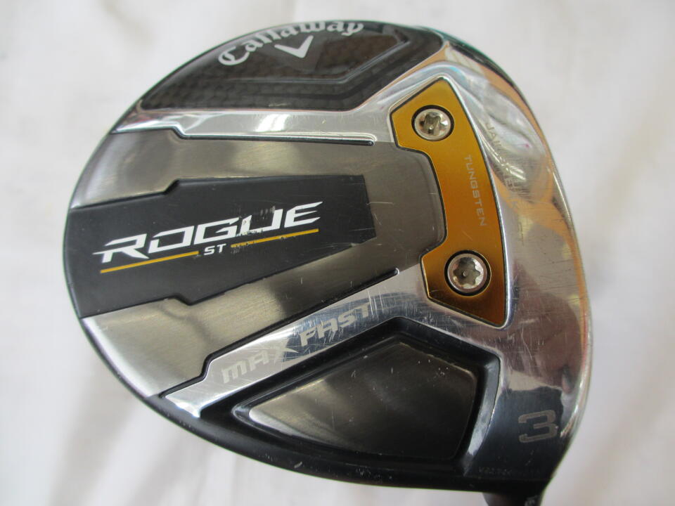 【中古】キャロウェイ ROGUE ST MAX FAST フェアウェイウッド 3W 16° Sフレックス 43.0インチ ヘッドカバーあり SPEEDER NX 40 for Callaway Cランク 右利き用 Callaway ゴルフクラブ ゴルフドゥ ゴルフ用品 GOL