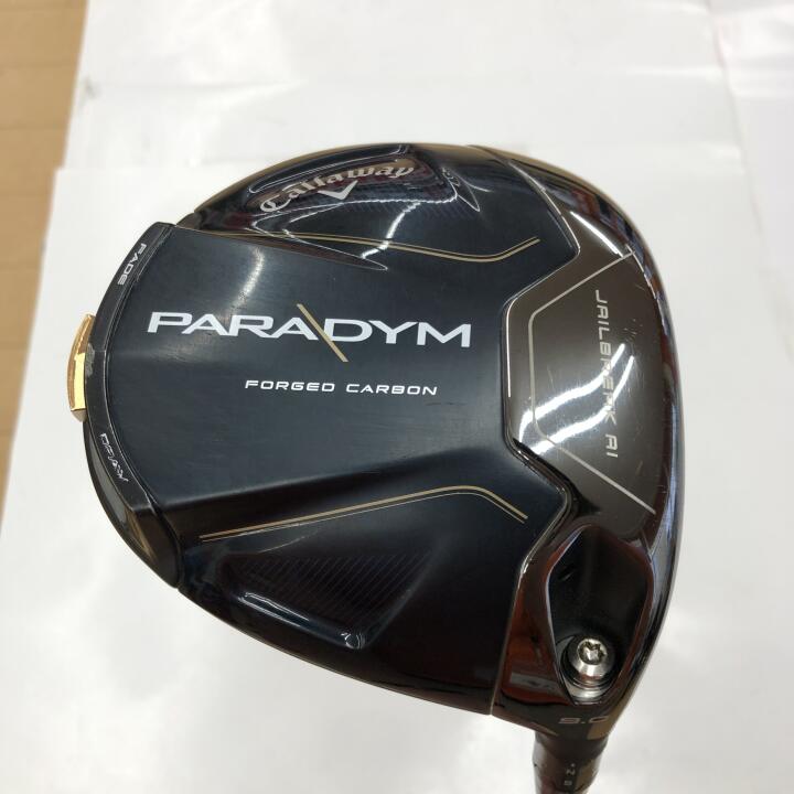 【中古】キャロウェイ PARADYM ドライバー 9° Sフレックス 45.5インチ ヘッドカバーあり VENTUS TR 5 f..