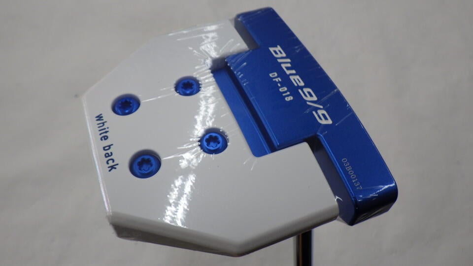 【中古】キャスコ Blue 9/9 DF-018 パター 34.0インチ ヘッドカバーあり KBS CT TOUR PUTTER 120 Sランク 右利き用 Kasco ゴルフクラブ ゴルフドゥ ゴルフ用品 GOLF DO 中古ゴルフクラブ