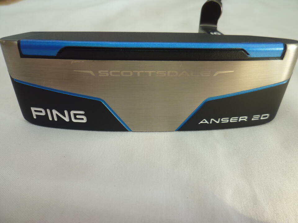 【中古】ピン SCOTTSDALE ANSER 2D パター 33.0インチ ヘッドカバーあり オリジナルスチール Cランク ..