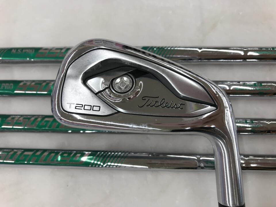 【中古】タイトリスト T200 アイアンセット Sフレックス 37.5インチ NSプロ950GH neo Cランク 右利き用 Titleist ゴルフクラブ ゴルフドゥ ゴルフ用品 GOLF DO 中古ゴルフクラブ