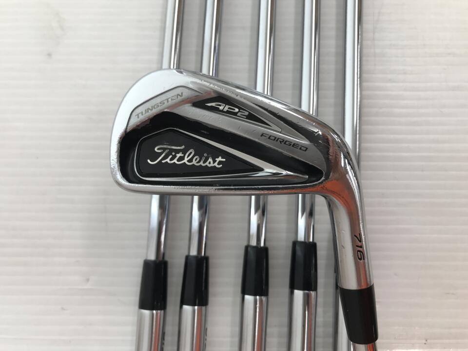 【中古】タイトリスト AP 2 716 アイアンセット S200フレックス 38.0インチ ダイナミックゴールド AMT Cランク 右利き用 Titleist ゴルフクラブ ゴルフドゥ ゴルフ用品 GOLF DO 中古ゴルフクラブ