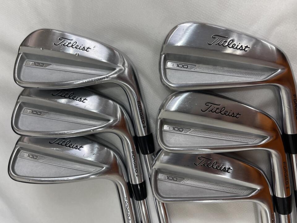 【中古】タイトリスト T100 2023 アイアンセット 27° S200フレックス 38.0インチ ダイナミックゴールド Dランク 右利き用 Titleist ゴルフクラブ ゴルフドゥ ゴルフ用品 GOLF DO 中古ゴルフクラブ