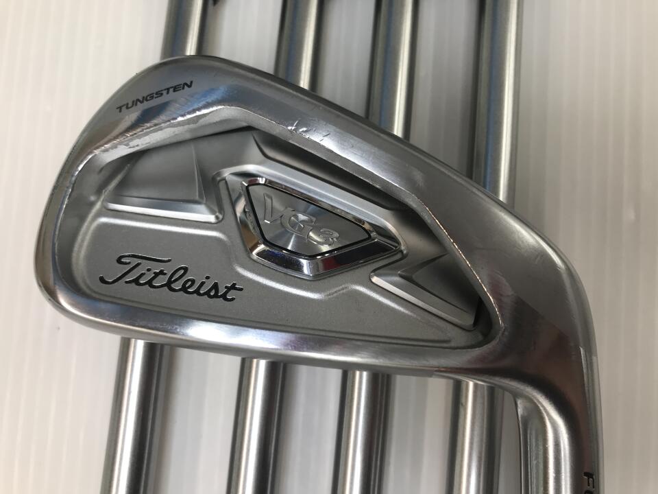 【中古】タイトリスト VG3 2018 アイアンセット 27° Rフレックス 37.5インチ VGI Cランク 右利き用 Titleist ゴルフクラブ ゴルフドゥ ゴルフ用品 GOLF DO 中古ゴルフクラブ
