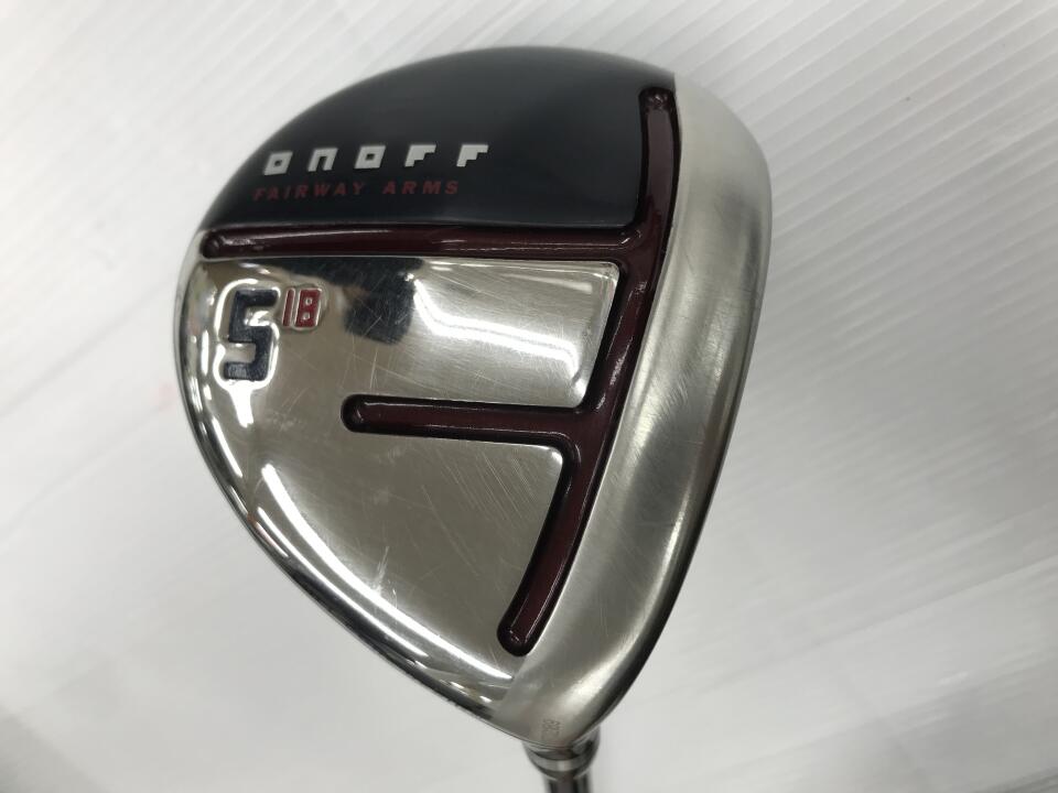 【中古】グローブライド ONOFF FAIRWAY ARMS AKA 2020 フェアウェイウッド 5W 18° Rフレックス 42.5インチ ヘッドカバーあり SMOOTH KICK MP-520F Cランク 右利き用 GLOBERIDE ゴルフクラブ ゴルフドゥ ゴルフ用