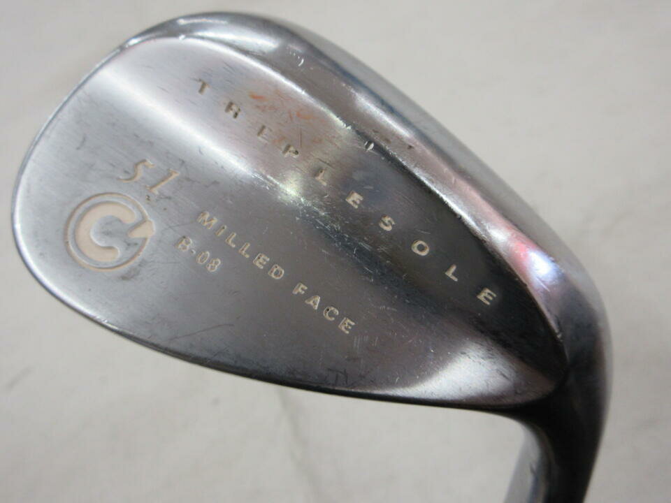 【中古】クルーズ トリプルソールミルドウェッジ ウェッジ 51° S200フレックス 35.5インチ ◆リシャフト..