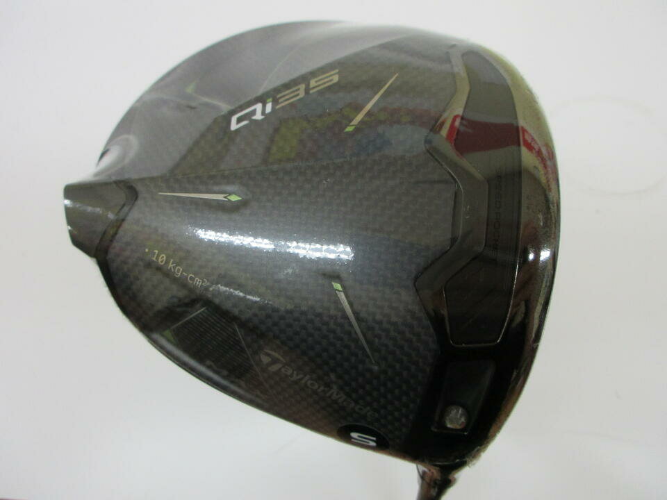 【中古】テーラーメイド Qi35 MAX US ドライバー 10.5° Sフレックス 45.75インチ ヘッドカバーあり FUJ..