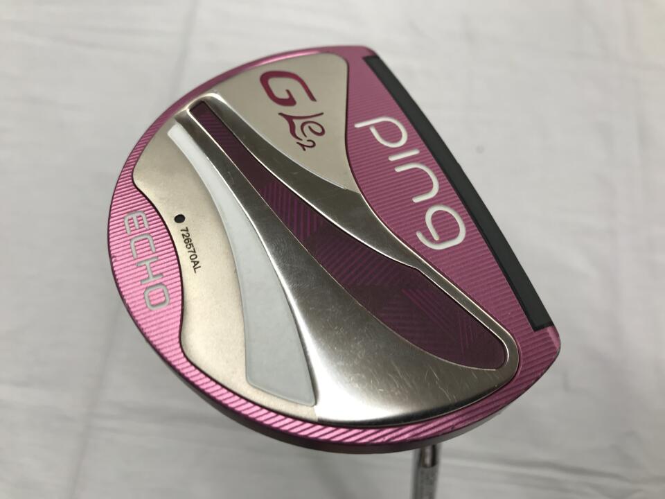 【中古】【レディースモデル】ピン G Le 2 ECHO パター 32.0インチ ヘッドカバーあり オリジナルスチール(長さ調整機能付) Cランク 右利き用 P...