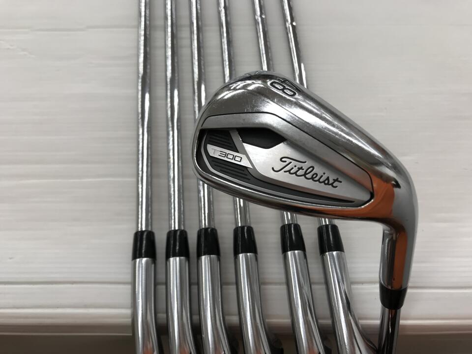 【中古】タイトリスト T300 2021 アイアンセット Sフレックス 38.0インチ NSプロ880AMC Cランク 右利き用 Titleist ゴルフクラブ ゴルフドゥ ゴルフ用品 GOLF DO 中古ゴルフクラブ