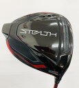 【中古】テーラーメイド STEALTH ドライバー 9° Sフレックス 45.5インチ ヘッドカバーあり VENTUS TR RED 6 リシャフト品 Cランク 右利き用 Taylormade ゴルフクラブ ゴルフドゥ ゴルフ用品 GOLF DO 中古
