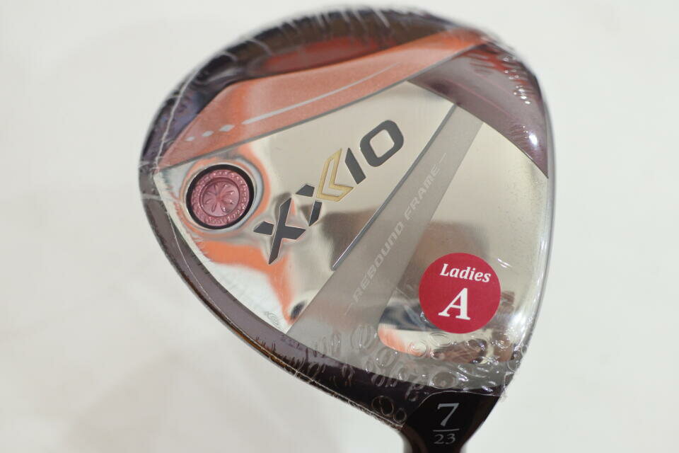 【中古】【レディースモデル】ダンロップ XXIO 13 LADIES ボルドー フェアウェイウッド 7W 23° Aフレックス 40.5インチ ヘッドカバーあり...