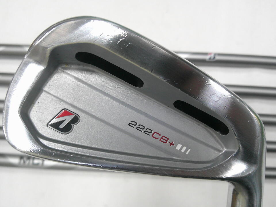 【中古】ブリヂストン 222CB+ アイアンセット 24° Sフレックス 38.5インチ MCI B70 Cランク 右利き用 BRIDGESTONE ゴルフクラブ ゴルフドゥ ゴルフ用品 GOLF DO 中古ゴルフクラブ