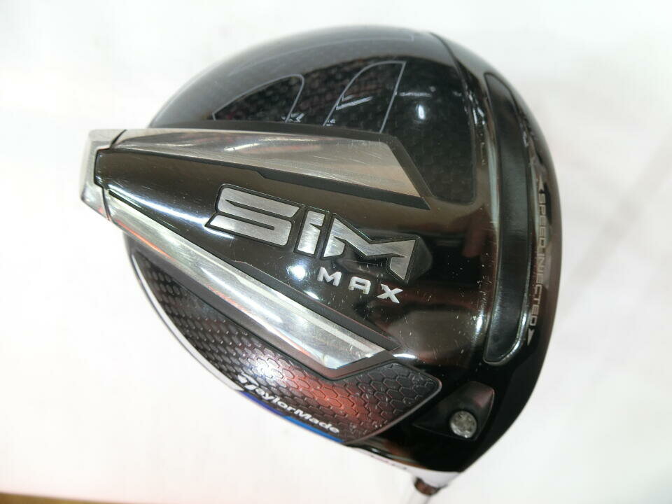 【中古】【レディースモデル】テーラーメイド SIM MAX レディス ドライバー 12° Lフレックス 43.75インチ ヘッドカバーあり TENSEI BLU...