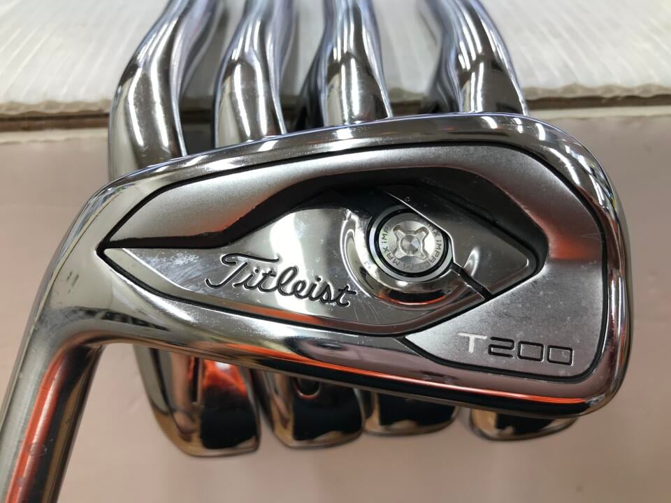 【中古】タイトリスト T200 アイアンセット Sフレックス 37.5インチ NSプロ950GH neo Cランク 左利き用 Titleist ゴルフクラブ ゴルフドゥ ゴルフ用品 GOLF DO 中古ゴルフクラブ