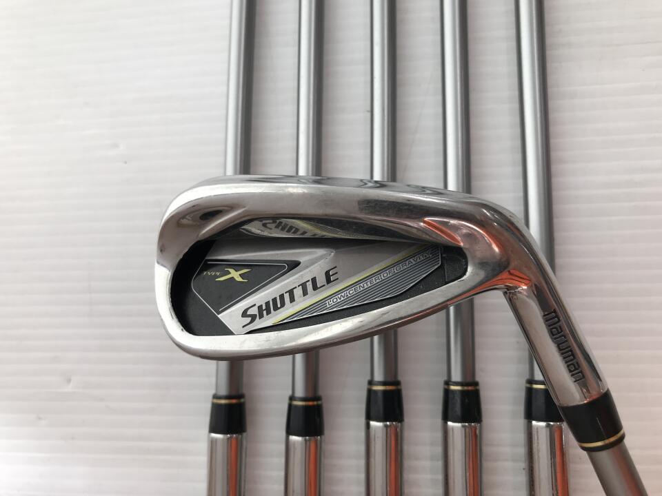 【中古】マジェスティゴルフ SHUTTLE TYPE-X アイアンセット SRフレックス 38.5インチ SHUTTLE TYPE-X Dランク 右利き用 MAJESTY ゴルフクラブ ゴルフドゥ ゴルフ用品 GOLF DO 中古ゴルフクラブ