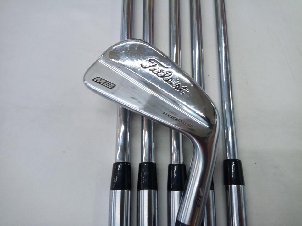 【中古】タイトリスト MB 718 アイアンセット S200フレックス 37.75インチ AMT TOUR WHITE Cランク 右利き用 Titleist ゴルフクラブ ゴルフドゥ ゴルフ用品 GOLF DO 中古ゴルフクラブ