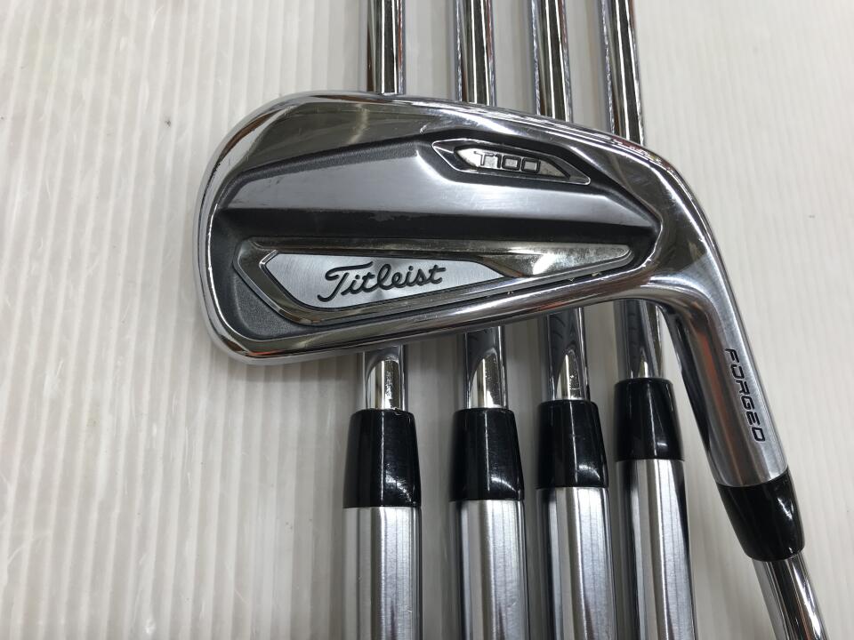 【中古】タイトリスト T100 アイアンセット 29° Sフレックス 37.5インチ NSプロ MODUS 3 TOUR 105 Cランク 右利き用 Titleist ゴルフクラブ ゴルフドゥ ゴルフ用品 GOLF DO 中古ゴルフクラブ