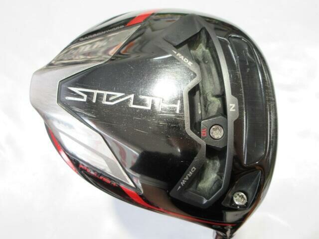 【中古】テーラーメイド STEALTH PLUS+ ドライバー 9° Sフレックス 45.75インチ ヘッドカバーあり TENS..