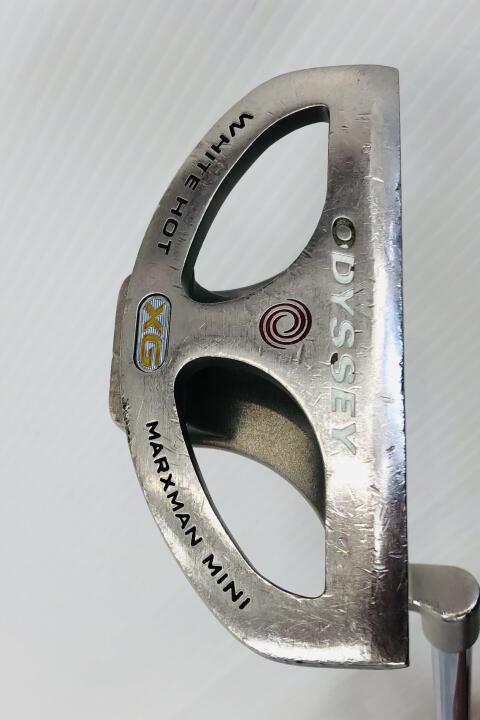 【中古】オデッセイ ホワイト ホット XG マークスマンミニ パター 34.0インチ オリジナルスチール Dランク 右利き用 ODYSSEY ゴルフクラブ ゴルフドゥ ゴルフ用品 GOLF DO 中古ゴルフクラブ