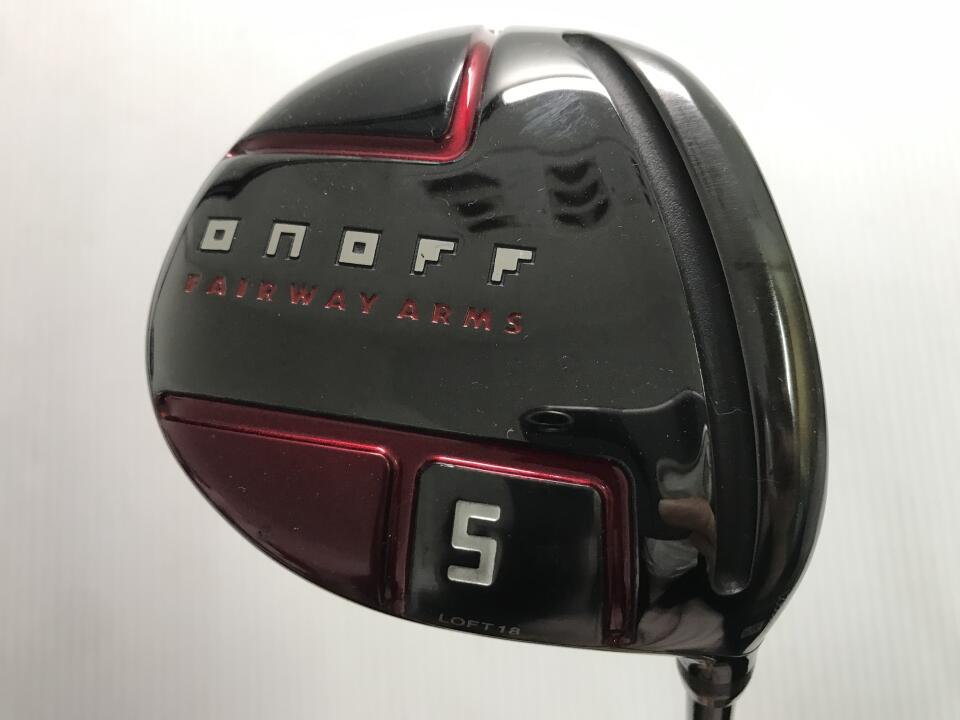 【中古】グローブライド ONOFF FAIRWAY ARMS AKA 2022 フェアウェイウッド 5W 18° SRフレックス 42.5インチ HASHIRI:50 CBT Cランク 右利き用 GLOBERIDE ゴルフクラブ ゴルフドゥ ゴルフ用品 GOLF DO 中古ゴルフ