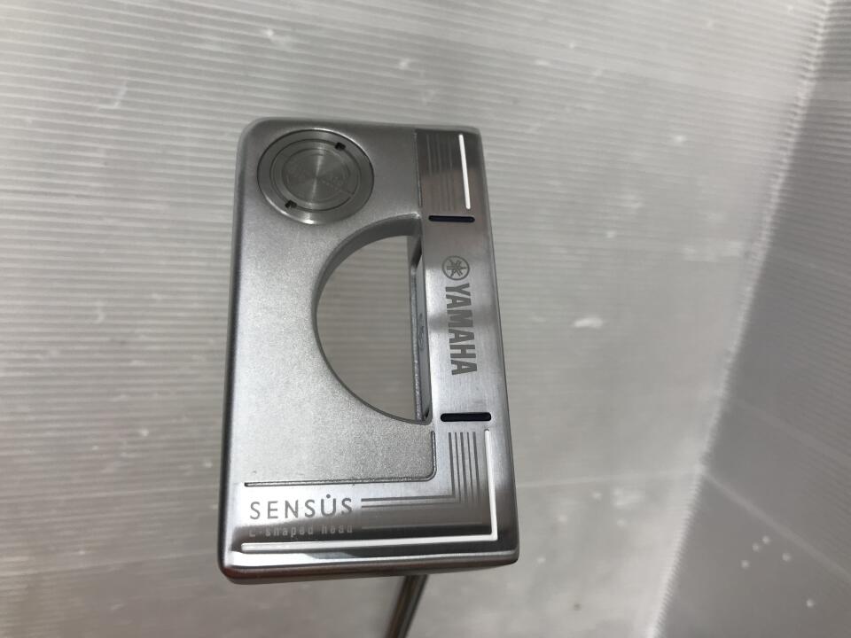 【中古】ヤマハ SENSUS L パター 33.0インチ ヘッドカバーあり オリジナルスチール Cランク 右利き用 YAMAHA ゴルフクラブ ゴルフドゥ ゴルフ用品 GOLF DO 中古ゴルフクラブ
