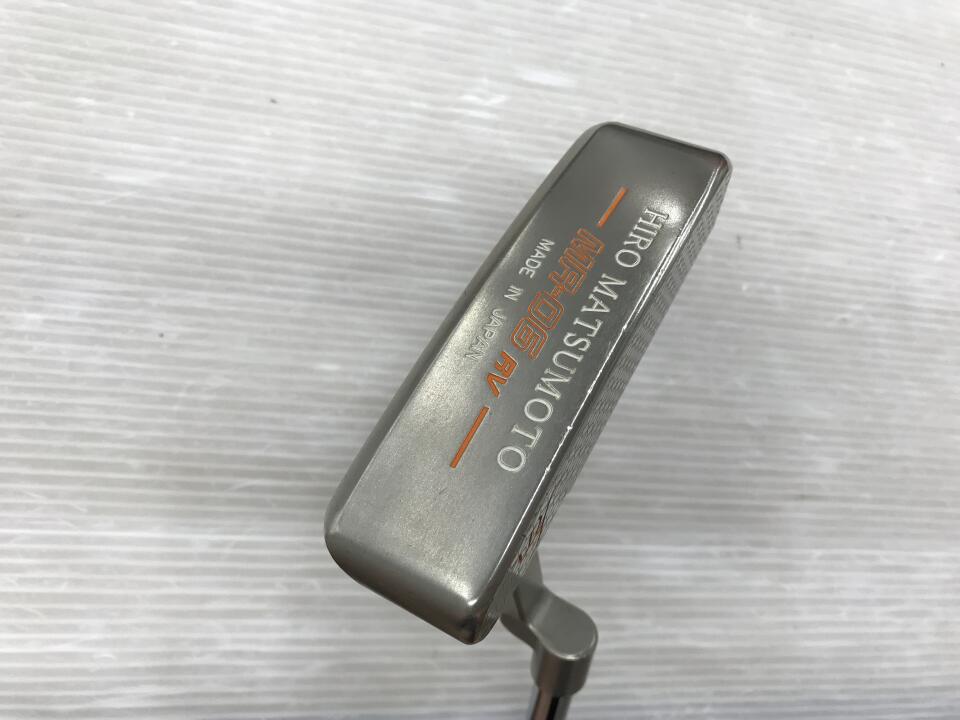 【中古】ヒロマツモト MR-06 パター 34.0インチ オリジナルスチール Cランク 右利き用 ゴルフクラブ ゴルフドゥ ゴルフ用品 GOLF DO 中古ゴルフクラブ