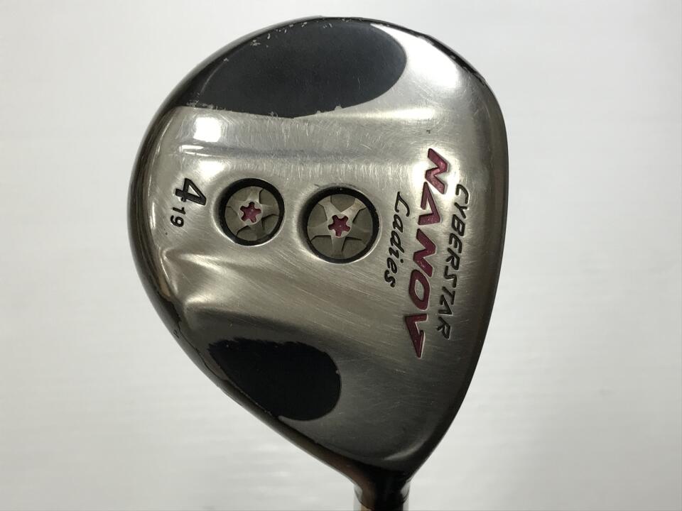 【中古】【レディースモデル】ヨネックス サイバースター ナノブイレディス フェアウェイウッド 4W 19° Lフレックス 41.75インチ ナノスピードシャフト...