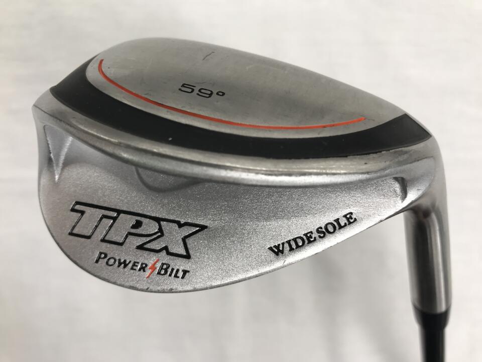 【1日限定】11月18日00:00~23:59 対象商品限定ポイント5倍！【中古】パワービルト チッパー ウェッジ 59° 35.0インチ TPX リシャフト品 Cランク 右利き用 POWER BILT ゴルフクラブ ゴルフドゥ ゴルフ