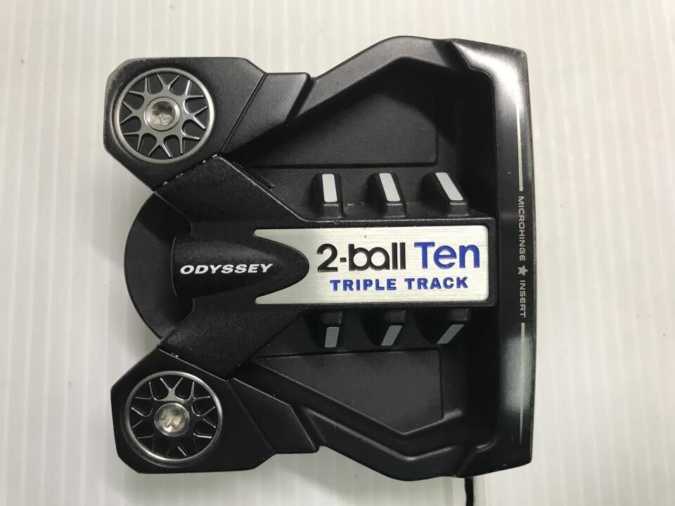 【中古】【レディースモデル】オデッセイ 2-BALL TEN TRIPLETRACK レディス パター 32.0インチ ヘッドカバーあり STROKE LAB ...