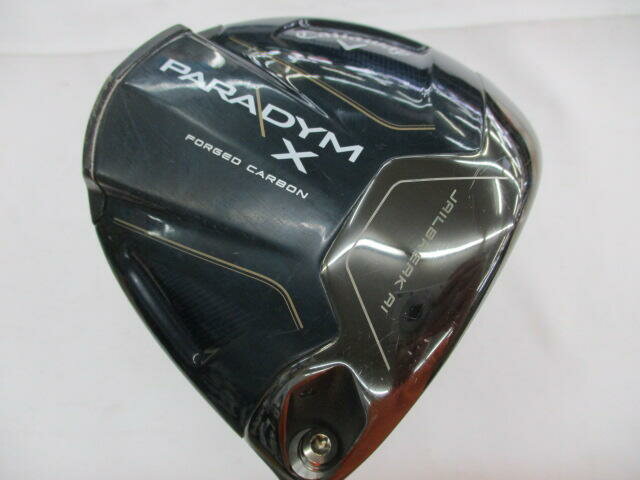 【中古】キャロウェイ PARADYM X ドライバー 9° Sフレックス 45.25インチ ヘッドカバーあり CQ-5 リシ..