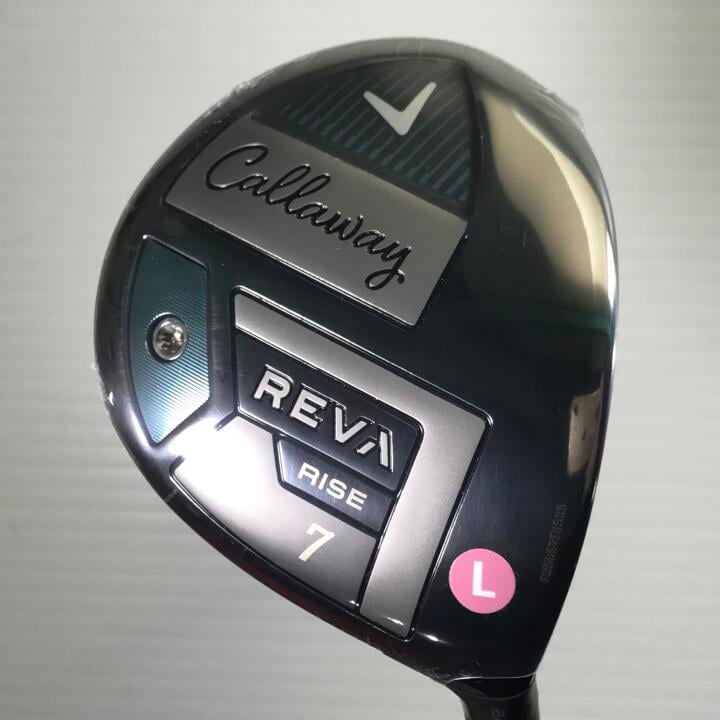 【中古】【レディースモデル】キャロウェイ REVA RISE レディス フェアウェイウッド 7W 24° Lフレックス 40.0インチ ヘッドカバーあり ELD...