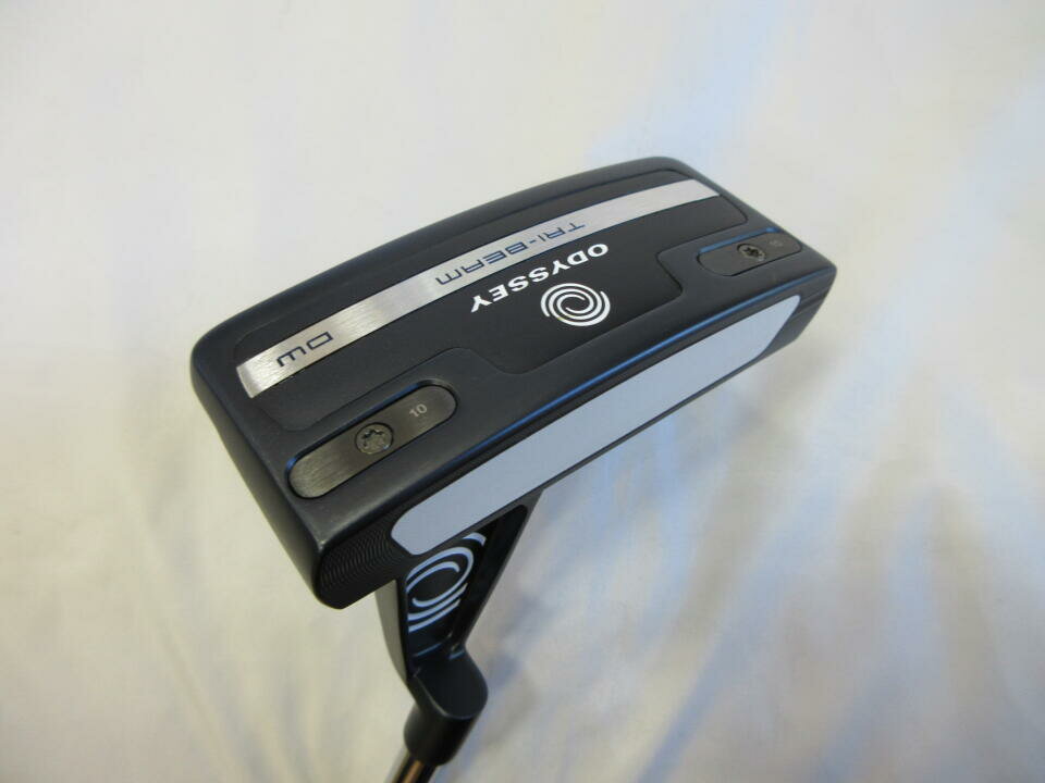 【中古】【レディースモデル】オデッセイ TRI-BEAM DOUBLE WIDE レディス パター 32.0インチ ヘッドカバーあり STROKE LAB 70...