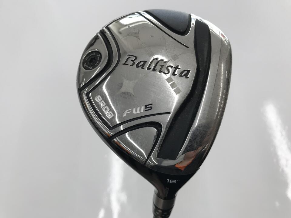 【中古】ロマロ Ballista BR08 フェアウェイウッド 5W 18° Sフレックス 42.5インチ SPEEDER NX Black60 リシャフト品 Cランク 右利き用 RomaRo ゴルフクラブ ゴルフドゥ ゴルフ用品 GOLF DO 中古ゴルフクラブ