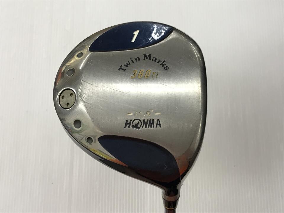【中古】【レディースモデル】ホンマゴルフ ツインマークス360 レディス ドライバー 11.5° Lフレックス 44.25インチ SK550 Dランク 右利き用...