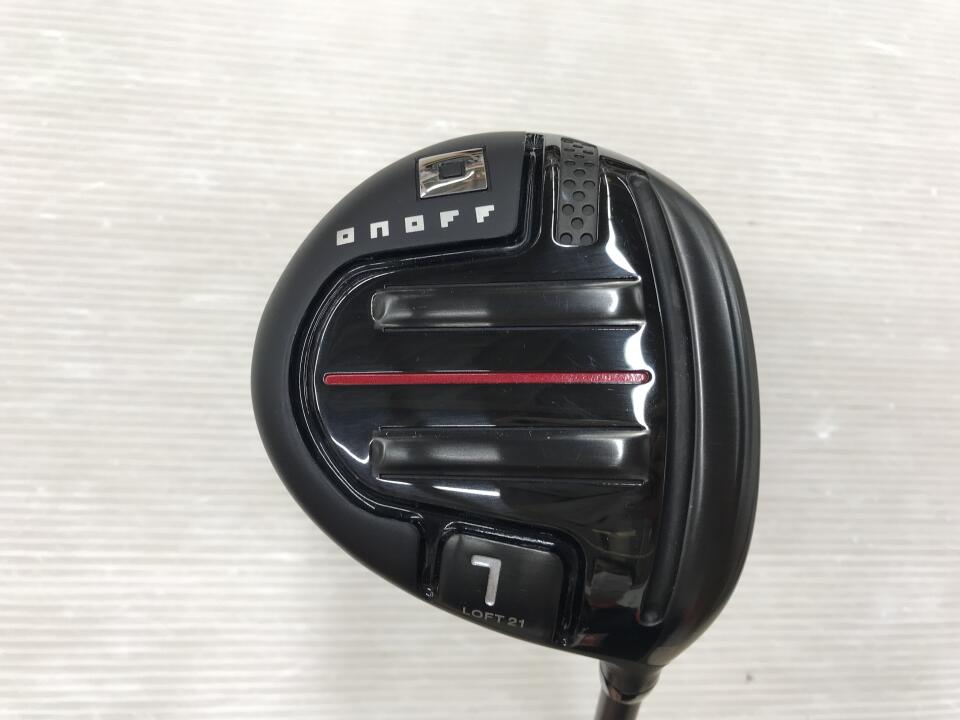 【中古】グローブライド ONOFF FAIRWAY ARMS AKA 2024 フェアウェイウッド 7W 21° Sフレックス 41.5インチ ヘッドカバーあり SPEEDER NXBLACK 70 リシャフト品 Cランク 右利き用 GLOBERIDE ゴルフクラブ ゴル
