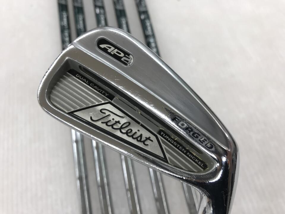 【中古】タイトリスト AP 2 アイアンセット TSフレックス 38.0インチ Design Tuninig リシャフト品 Dランク 右利き用 Titleist ゴルフクラブ ゴルフドゥ ゴルフ用品 GOLF DO 中古ゴルフクラブ