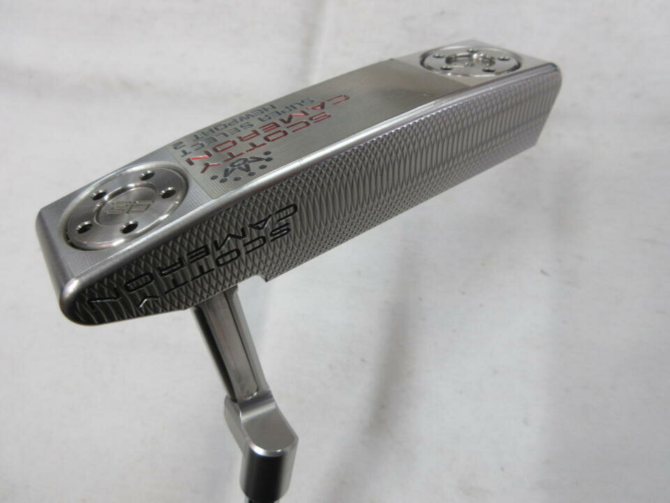 【中古】タイトリスト SC SUPER SELECT NEWPORT 2 パター 35.0インチ ヘッドカバーあり オリジナルスチ..