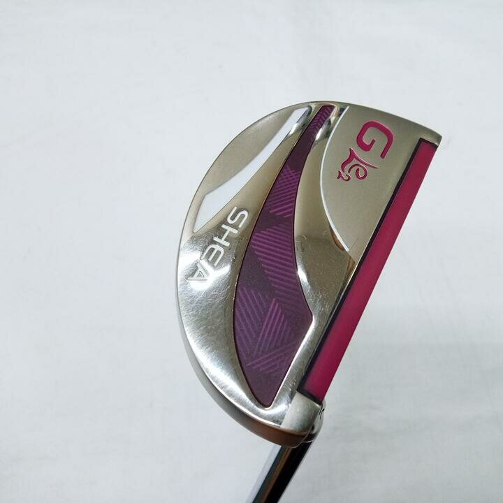 【中古】【レディースモデル】ピン G Le 2 SHEA パター 32.0インチ ヘッドカバーあり オリジナルスチール Cランク 右利き用 PING ゴルフクラ...
