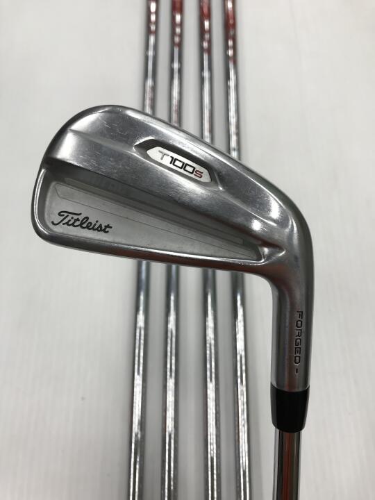 【中古】タイトリスト T100・S 2021 アイアンセット 28° Sフレックス 37.5インチ NSプロ MODUS 3 TOUR 115 Cランク 右利き用 Titleist ゴルフクラブ ゴルフドゥ ゴルフ用品 GOLF DO 中古ゴルフクラブ